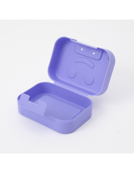 Jabonera infantil plasticas colores surtidos 11x7 cm