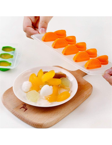 Hielera de silicona con formas x10