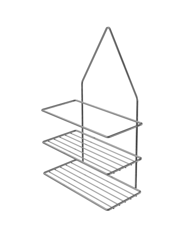 Porta Shampoo colgante ducha acero cromado...