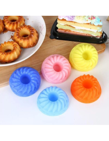 Molde de silicona individual x5 unidades