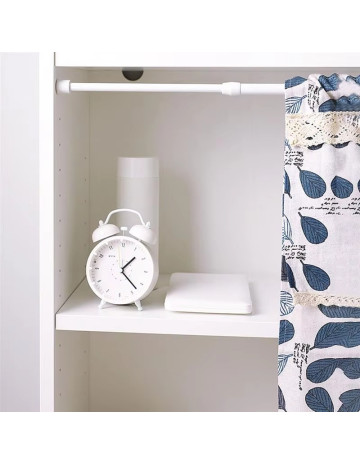 Barrote extensible blanco 90-140 cm Maxeb