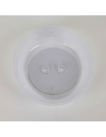 Tapa para microondas transparente 26 cm 2