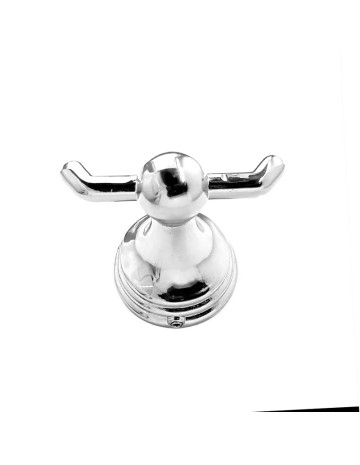 Percha multiuso cromada