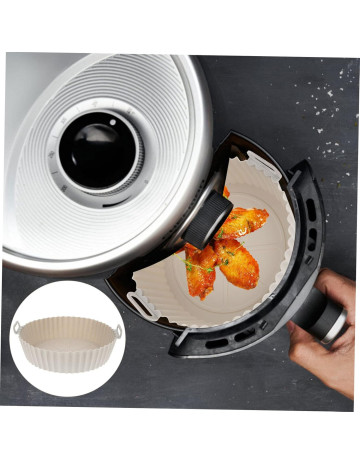 Molde de silicona para freidora de aire 21x6 cm