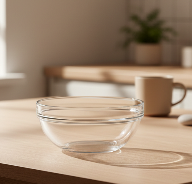 Bowl de Vidrio 7,7cm - Be-eme Tienda Online