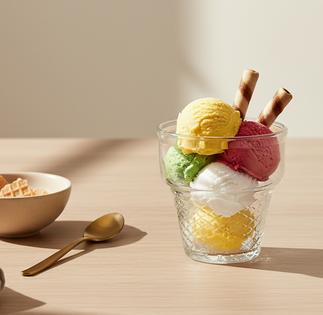 Set 3 Copas Helado 245ml - Be-eme Tienda Online