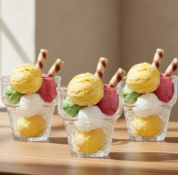 Set 3 Copas Helado 245ml - Be-eme Tienda Online