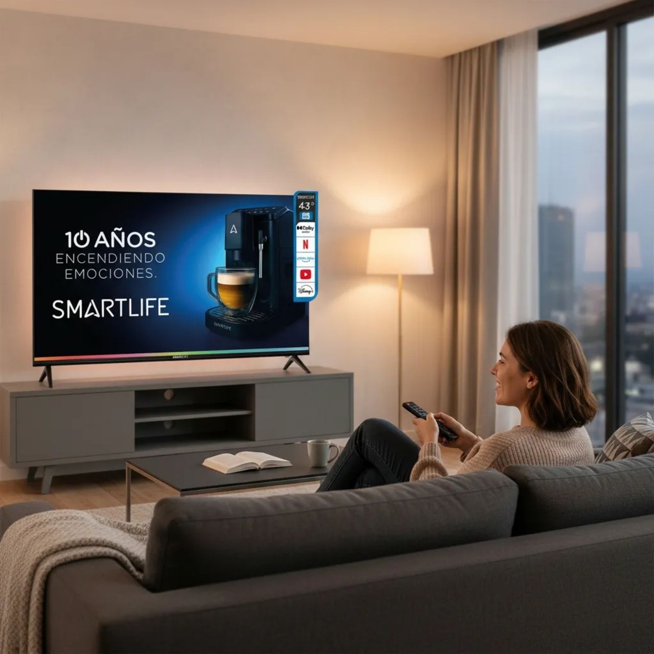 Smart Tv Smartlife Fhd 43¨ - Be-eme Tienda Online