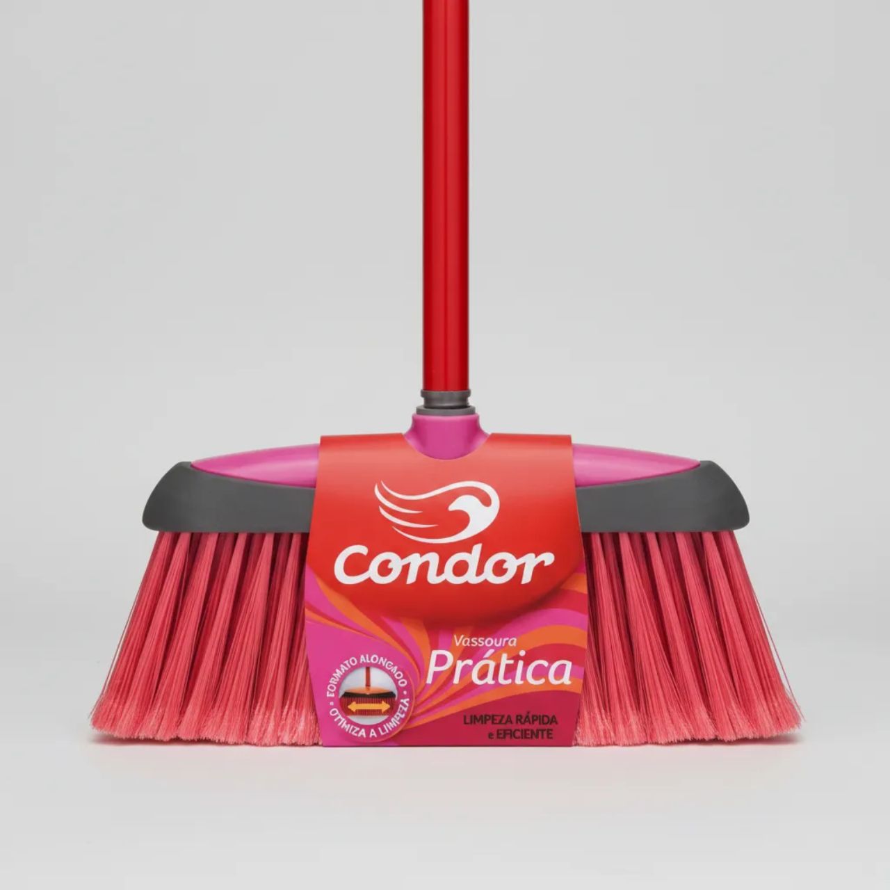 Escoba practica con cabo Metalico CONDOR - Be-eme Tienda Online