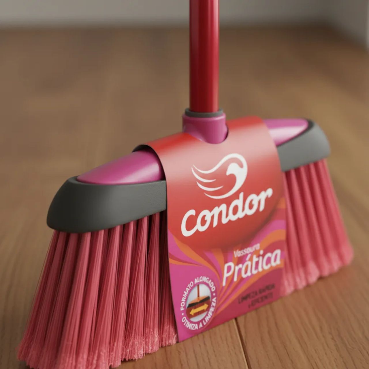 Escoba practica con cabo Metalico CONDOR - Be-eme Tienda Online
