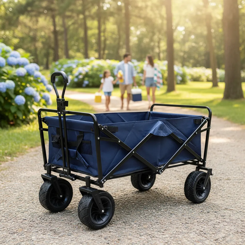 Carrito De 4 Ruedas Plegable - Be-eme Tienda Online