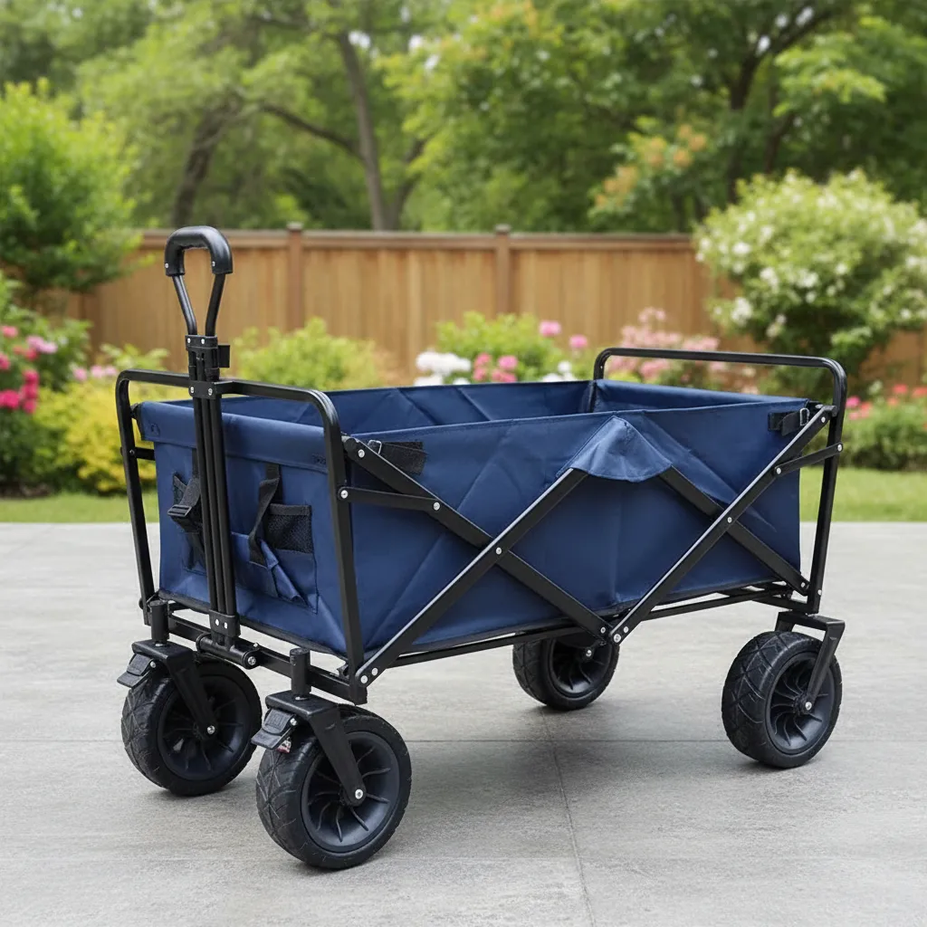 Carrito De 4 Ruedas Plegable - Be-eme Tienda Online
