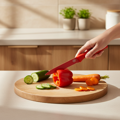 Cuchillo multiuso 13cms Con Funda IKO - Be-eme Tienda Online