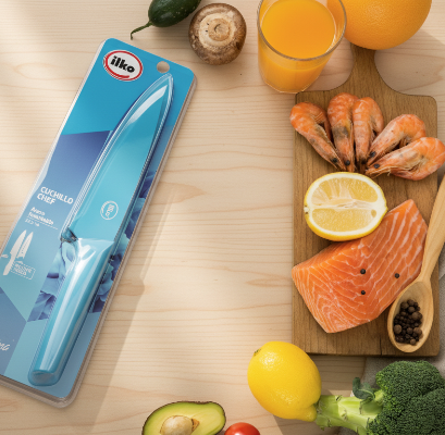 Cuchillo CHEF 20,5 cms Con Funda IKO - Be-eme Tienda Online