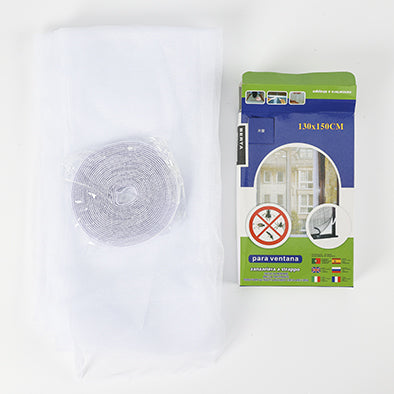 Mosquitero Con Velcro 1.5x1.5 M Blanco - Be-eme Tienda Online