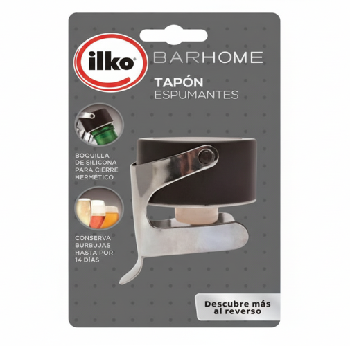 Tapón de espumante BAR HOME ILKO - Be-eme Tienda Online