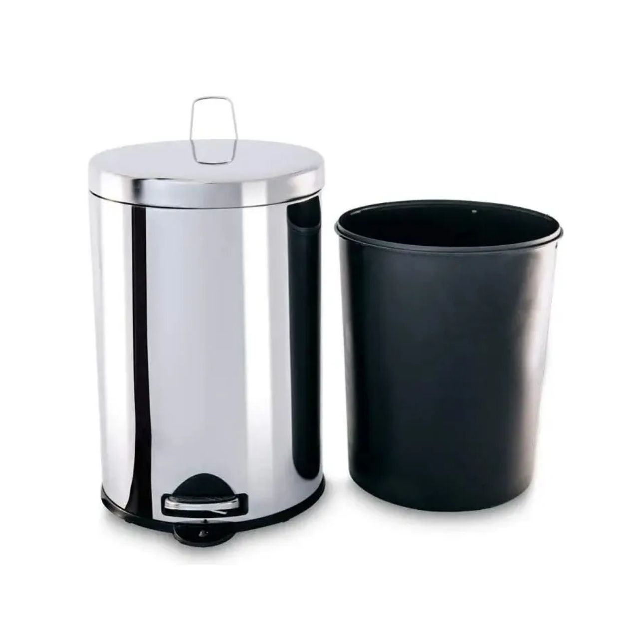 Papelera Con Pedal Acero Inoxidable 20 Lts - Be-eme Tienda Online