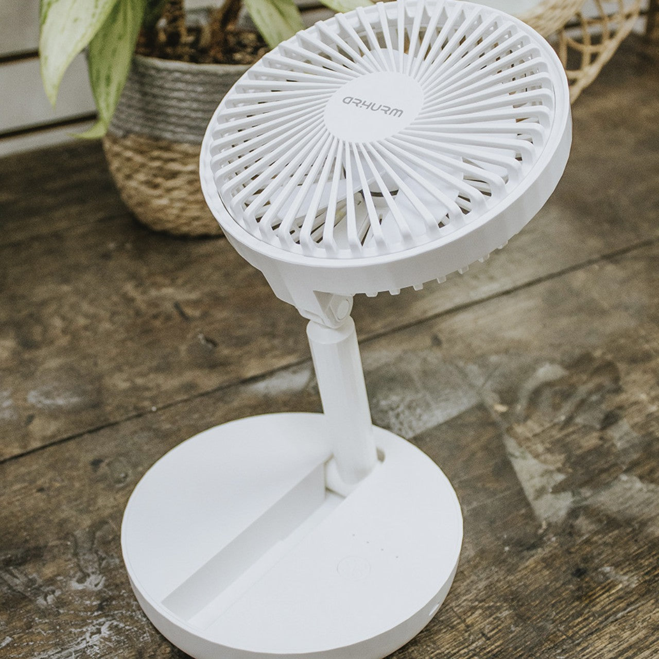 Ventilador Plegable USB Blanco 4W 16x30 cm - Be-eme Tienda Online